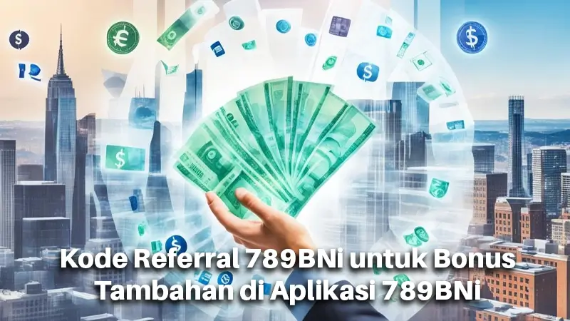 Kode Referral 789BNi untuk Bonus Tambahan di Aplikasi 789BNi