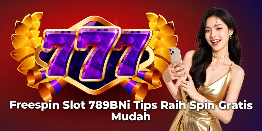 Freespin Slot 789BNi Tips Raih Spin Gratis Mudah